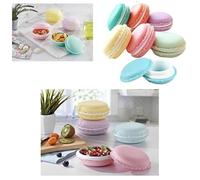 HK Online PK3 Macaroon HOBBY BOXES -Sewing Box, Screw Box, Jewellery Box, Storage Box, Craft Box, Bits & Bobs (Set 3 MACAROON)