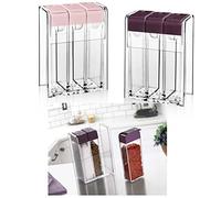 HK Online Set 3 SPICE JAR Set & Storage Stand -Storage Canisters (Set 3 SPICE Jar Set)