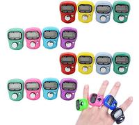 HK POWER 25 x Ring Tally Counter Finger Hand Digital Electronic Security Tasbeeh Tasbih