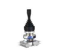 HKA1-42QZ Industrial Joystick Switch 30mm 4Position Momentary Latching 8NO 8NC Spring Cross Rocker Controller Switch(Self Latching)