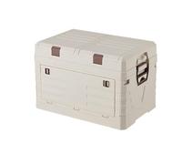 HKABCXT Comic Book Storage 1 Piece Covered Storage Box, Car Trunk Organizer, Outdoor Camping, Household Bedding And Clothing(Double Layer-S)