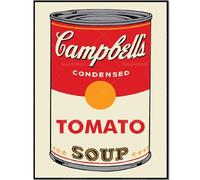 HKAHF AJWUQ Andy Warhol Canvas Posters 《Campbell's Soup Cans》Wall Art Andy Warhol Painting Andy Warhol Prints For Living Room Decor Pictures 15x20cm No Frame