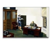 HKAHF AJWUQ Edward Hopper Wall Art 《The Night Wind》Posters Edward Hopper Prints Modern Canvas Painting For Living Room Home Decor Pictures 30x20cm No Frame