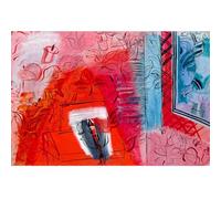 HKAHF AJWUQ Famous Raoul Dufy Wall Art Abstract Posters《Still life with violin》Canvas Painting Raoul Dufy Prints Home Living Room Decor Picture 40x50cm No Frame