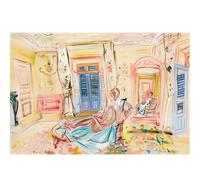 HKAHF AJWUQ Famous Raoul Dufy Wall Art Abstract Posters The man on the chair Canvas Painting Raoul Dufy Prints Home Living Room Decor Picture 15x20cmx1 No Frame