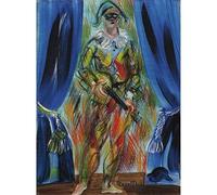 HKAHF AJWUQ Raoul Dufy Exhibition Wall Art Abstract Posters 《clown》Canvas Painting Raoul Dufy Prints Nordic Home Living Room Decor Picture 50x70cmx1 No Frame