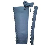 HKARWO Women's Corset Back Kit Satin Zipper Replacement Adjustable Lace up for Prom Formal Prty Wedding Dress, Dusty Blue, 14