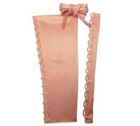 HKARWO Women's Corset Back Kit Satin Zipper Replacement Adjustable Lace up for Prom Formal Prty Wedding Dress, Rose Gold, 20