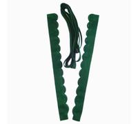 HKARWO Women's Prom Dress Zipper Replacement Adjustable Fit Satin Corset Back Kit Lace up for Wedding Dress, Emerald Green, 16