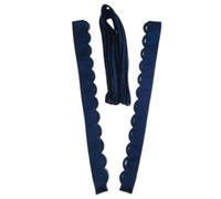 HKARWO Women's Prom Dress Zipper Replacement Adjustable Fit Satin Corset Back Kit Lace up for Wedding Dress, Navy Blue, 18