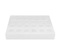 HKASDUGC Coffee Pod Drawer Holder Storage Tray, Clear Acrylic U Shape Coffee Capsule Organizer, Holds 24 Pods for Kitchen Countertop or Drawer Insert, Durable and Coffee Pod Stor