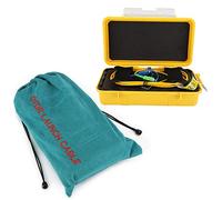 HKASDUGC Fiber Optic OTDR Launch Cable Box, OTDR Dead Zone, SC/UPC - SC/SM 1km, No Fusion Joints in Center, and Anti -, with Plastic Storage Box for OTDR T