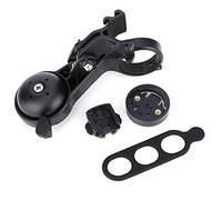 HKASDUGC Plastic Multifunction Bike Computer Bracket Code Table Bell Holder, Mountain Road Bicycle Accessories, Lightweight Waterproof Design with Action Cam/Light Adapter Slot, for 31.8mm (A)