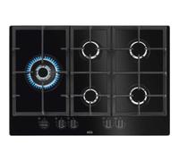 Aeg HKB75820NB Black 6000 Gas On Glass Line 75 Cm