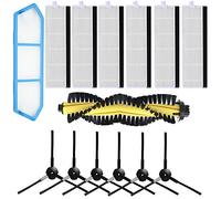 HKCH Replacement ILIFE A4 Brushes ILIFE Filters ILIFE Replacement Kits ILIFE Brush Replacement ILIFE Filters A4 ILIFE Side Brushes Main Brush for ILIFE A4 Robot Vacuum Cleaner