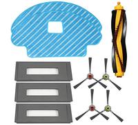 HKCH Replacement Parts for ECOVACS DEEBOT 930 Robotic Vacuum Cleaner-Sponge Filter & High Efficiency Filter Side Brush Main Brush Mop Cloth