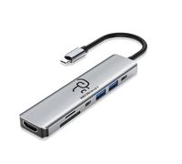 HKCMEMORY USB C Hub 7-in-1, 4K HDMI, 100W PD Charging, USB 3.0/2.0 Ports, SD/TF Reader, USB-C Data, for MacBook Pro/Air, iPad Pro, iPhone 16 Pro/Pro Max, Dell XPS, Steam Deck