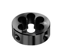 HKEJSJWA 1PCS Non-adjustable Round Die M2 M3 M4 M5 M6 M8 M10 M12 M14 HSS Screw Threading Dies For Stainless Steel(M12X1)