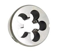 HKEJSJWA Thread Round Die UNF UNS UNEF 0-80 1-72 2-64 3-56 4-48 5-44 6-40 8-36 10-28 12-28 24, Screw Threading Dies, Metric Round Thread Die(UNF6-40)