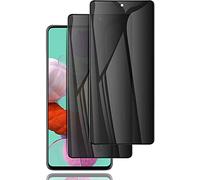 Hkess 2 Pieces Anti-Spy Tempered Glass with Xiaomi Mi 11/11 Pro 5G - Anti Spy Protective Film 9H Hardness, Privacy Screen Protector, 3D Glass Protector Privacy Filter