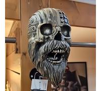 HKFBHFKM Skull Helmet Holder, Wall Mount for Motorcycle, Bicycle, Baseball & Rugby Helmets, Adults (Bikers, Motorcyclists, Cyclists), Unisex, Holder, 3764946031
