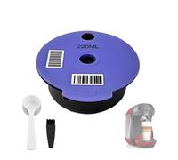 HKFENG Rueable Coffee Pods 220ML with Silicone Lid Refillable Coffee Pods Compatible with TASS mo Machine (220ML)