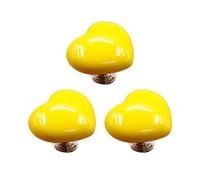 Hkfgdjdl 3pcs Lovely Toilet Button Heart-Shaped Toilet Flush Button Adhesive Lovely Toilet Press Tool Colorful ABS Replacement