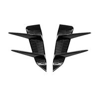 Hkfgdjdl ABS Interior Accessories Front Bumper Spoiler Side Air Vent Cover Compatible for MG4 EV2022-2024 Decoration Sticker 2pcs