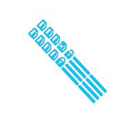 Hkfgdjdl Car Window Switchs Stickers Set Enhances Interior Aesthetics Protects Buttons with Easy Installation for Stylish Driver