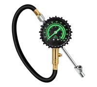 Hkfgdjdl Digital Tire Pressure Gauge 1/4'' FNPT Adapters 230PSI Backlit Tire Pressure Checker Monitor for Car Truck Bike Tire