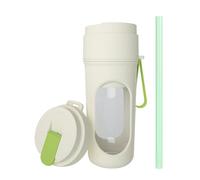 Hkfgdjdl Portable USB Rechargeable Juicer Blenders 450ml Capacity Smoothie Maker Fruit Juicing Cup for Travel and Office Use