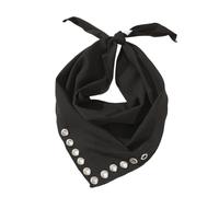 Hkfgdjdl Simple Solid Color Fabric Headscarf With Metal Pin Ending For Women Men And Kids Multipurpose Hair Addition