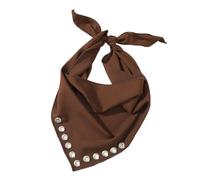 Hkfgdjdl Simple Solid Color Fabric Headscarf With Metal Pin Ending For Women Men And Kids Multipurpose Hair Addition