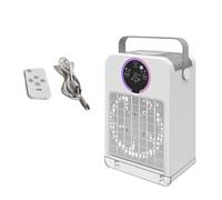 Hkfgdjdl Small USB Desktop Air Conditioning 700ML Evaporative Technology Quiet Operations Texture Perfect for Work Home