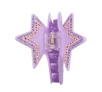 Hkfgdjdl Sparkling Fine Pointed Star Hair Claw Clip With Acrylic and Rhinestones Studded For Women Girls Party and Daily Wear
