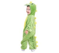 HKFGHMG Dinosaur Costume Kids Unisex Kid's Dinosaur Toddler's Costume Animal Hooded Rompers Jumpsuit Baby Boys' Hoodies Christmas Halloween Essentials Winter Warm Long Sleeve Tops One Piece Suits UK