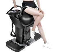 HKFGSHOP Simulation Horse Riding Fitness Machine, Indoor Electric Abdominal Exercise Machine, with LCD Display, Capacity 330lbs/20 Speeds/Safety Switch, Calorie Monitoring, Exercise Waist, Abdomen