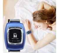 HKFGSHOP Smart Snore Wrist Watch, Anti Snoring Device Wristband, Physical Snoring Stop, Vibration and Electric Pulse Mode, Reminder Intensity Adjustable, for Improving Snore and Sleep, Men and Women