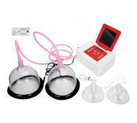 HKFGSHOP USB Wireless Breast Massager, Electric Breast Massager Cup, 2 Modes-breast Enlargement and Electrotherapy, Bust Lift Enhancer Machine Timing Anti Sagging Chest Augmentation