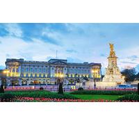 HKFLD Buckingham Palace DIY 5D Diamond Painting by Number Unique Kits Home Wall Decor Crystal Rhinestone Wall Decor 30x40cmKbG040