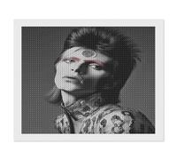 HKFLD Diamond Art Kits for Adults, David Bowie Rock Singer .5D Diamond Painting Kits, 40 * 50cm