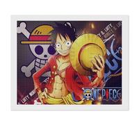 HKFLD Diamond Painting Kits, 5D Diamond Painting Full Drill,Diamond Art Perfect for Relaxation and Home Wall Decor Japanese Anime King of Thieves，30 * 40cm
