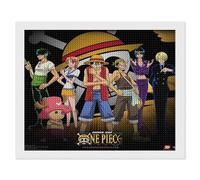 HKFLD Diamond Painting Kits, 5D Diamond Painting Full Drill,Diamond Art Perfect for Relaxation and Home Wall Decor Japanese Anime King of Thieves，30 * 40cm