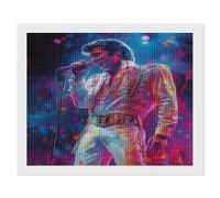 HKFLD Pack 5D Diamond Painting Kits, Full Drill Diamond Elvis Presley, DIY Kids Adults Crystal Art Kits for Home Wall Decor ，30 * 40cm