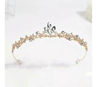 HKGYTRBN Bridal Crystal Crown Goddess Princess Wedding Headband for Women Elegant Performance Hair Accessories Birthday Gift 1pc