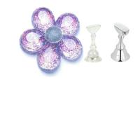 HKGYTRBN Nail Stand Various Acrylic Practice with Clay for Nail Artists,beginners Home DIY Art Tools 1Pc