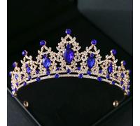 HKGYTRBN Wedding Hair Crystal Bridal Crown Silver Color Diadem Veil Wedding Hair Accessories Headpieces Head Jewelry