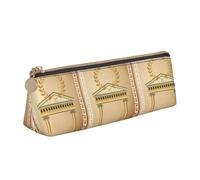 HKHLHLH Antique Building with Roman Olive Branch and Greek Boys Girls Pencil Case for Kids,Multi-Function Pencils Pouch Pen Box for School Work Travel