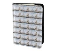 HKHLHLH Baby Polar Bear Printing 5.5 Inch Passport Holder Case with Document Credit Card Organizer for Travel