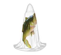 HKHLHLH Bait With Fishing Line Eating Little Fish Witch Vampire Wizard Costume Hooded Cape For Teens Masquerade Ball Halloween Party Cosplay